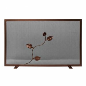 Σίτα Τζακιού Μονόφυλλη Σχέδιο Λουλούδι Strass (2461) Καφέ