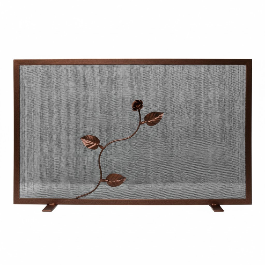 Σίτα Τζακιού Μονόφυλλη Σχέδιο Λουλούδι Strass (2461) Καφέ