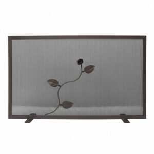 Σίτα Τζακιού Μονόφυλλη Σχέδιο Λουλούδι Strass (2461) Σκουριά