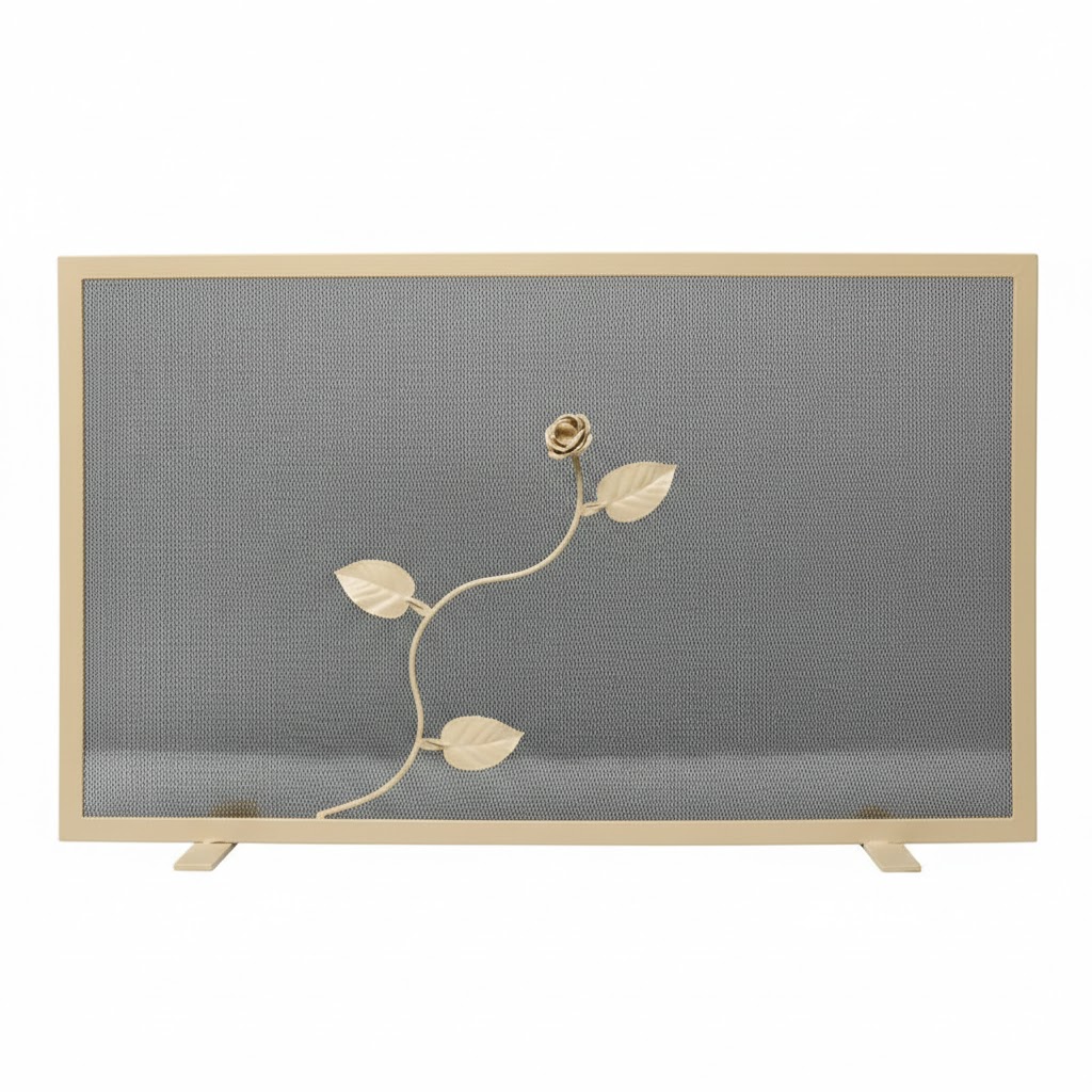 Σίτα Τζακιού Μονόφυλλη Σχέδιο Λουλούδι Strass (2461) Εκρού