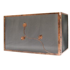 Σίτα Τζακιού Quatro Σχέδιο Φύλλα (2470) Πατίνα Χαλκός