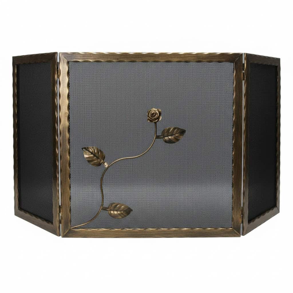 Σίτα Τζακιού Τρίφυλλη Λάμα Κυματιστή Λουλούδι Strass (2501) Πατίνα Χρυσό