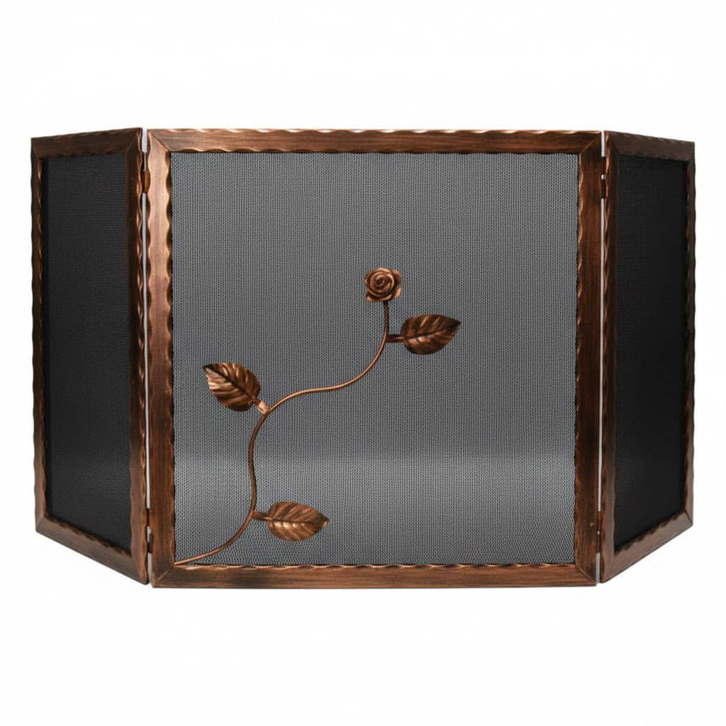 Σίτα Τζακιού Τρίφυλλη Λάμα Κυματιστή Λουλούδι Strass (2501) Πατίνα Χαλκός