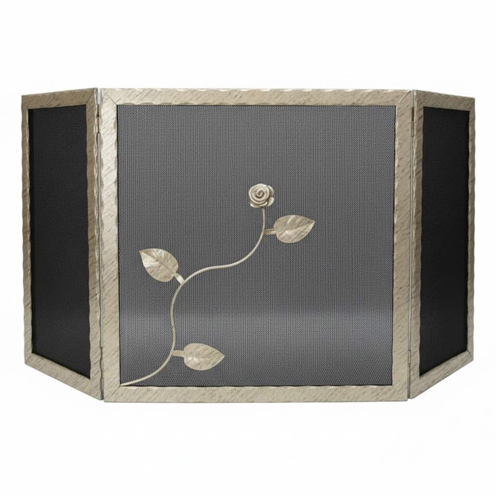 Σίτα Τζακιού Τρίφυλλη Λάμα Κυματιστή Λουλούδι Strass (2501) Πατίνα Ασημί