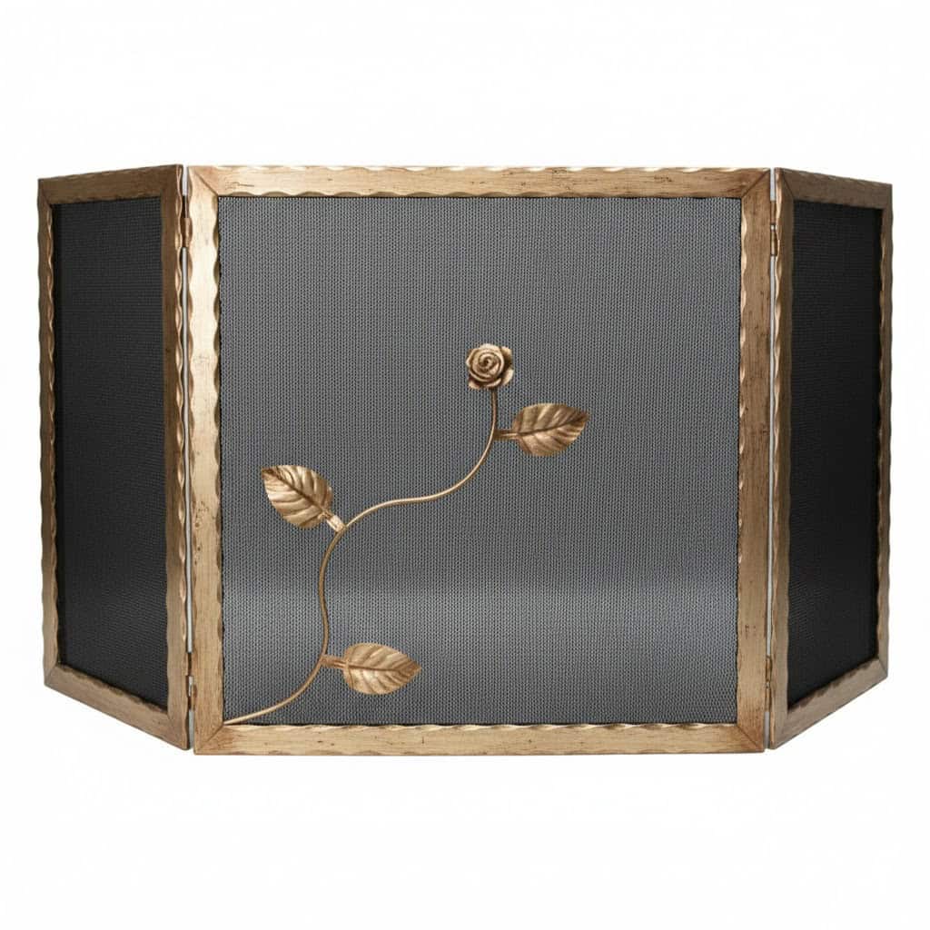 Σίτα Τζακιού Τρίφυλλη Λάμα Κυματιστή Λουλούδι Strass (2501) Πατίνα Χαλκός