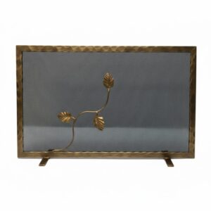 Σίτα Τζακιού Μονόφυλλη Λάμα Κυματιστή Σχέδιο Φύλλα (2510) Πατίνα Χρυσό