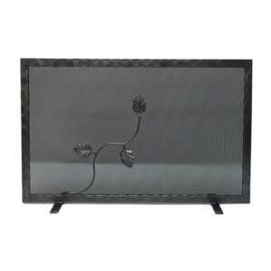 Σίτα Τζακιού Μονόφυλλη Λάμα Κυματιστή Σχέδιο Φύλλα (2510) Πατίνα Ασημί