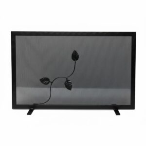 Σίτα Τζακιού Μονόφυλλη Λάμα Κυματιστή Σχέδιο Φύλλα (2510) Μαύρο