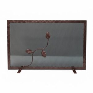 Σίτα Τζακιού Μονόφυλλη Λάμα Κυματιστή Σχέδιο Φύλλα (2510) Καφέ