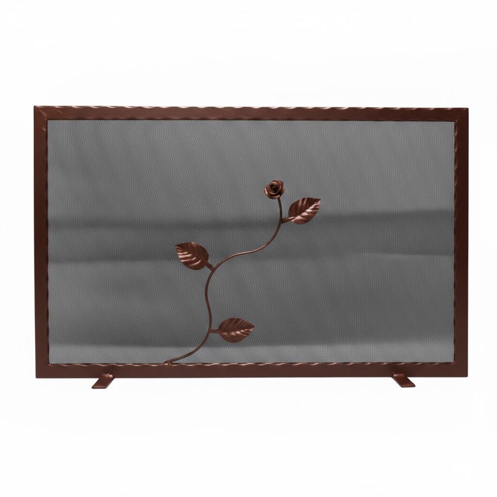 Σίτα Τζακιού Μονόφυλλη Λάμα Κυματιστή Λουλούδι Strass (2511) Καφέ