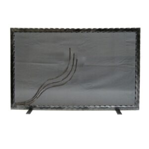 Σίτα Τζακιού Μονόφυλλη Λάμα Κυματιστή Φλόγα (2513) Πατίνα Ασημί