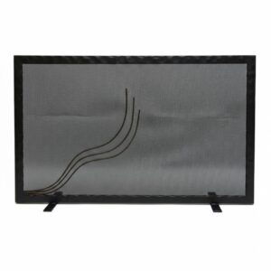 Σίτα Τζακιού Μονόφυλλη Λάμα Κυματιστή Φλόγα (2513) Μαύρο