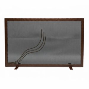 Σίτα Τζακιού Μονόφυλλη Λάμα Κυματιστή Φλόγα (2513) Καφέ