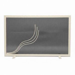 Σίτα Τζακιού Μονόφυλλη Λάμα Κυματιστή Φλόγα (2513) Εκρού