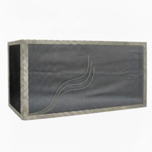 Σίτα Τζακιού Quatro Λάμα Κυματιστή Φλόγα (2523) Εκρού Πατίνα Ασημί