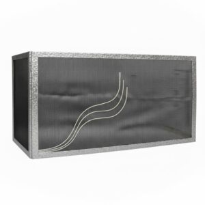 Σίτα Τζακιού Quatro Λάμα Κυματιστή Φλόγα (2523) Ασημί