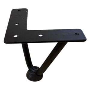 Πόδι Δύο Ακτινών 102mm Μαύρο