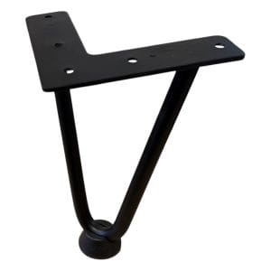 Πόδι Δύο Ακτινών 152mm Μαύρο