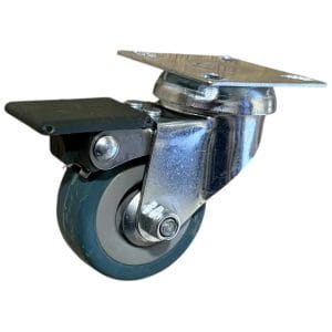 Ρόδα Γκρί Βαρέου Τύπου Φ-50 Με Φρένο