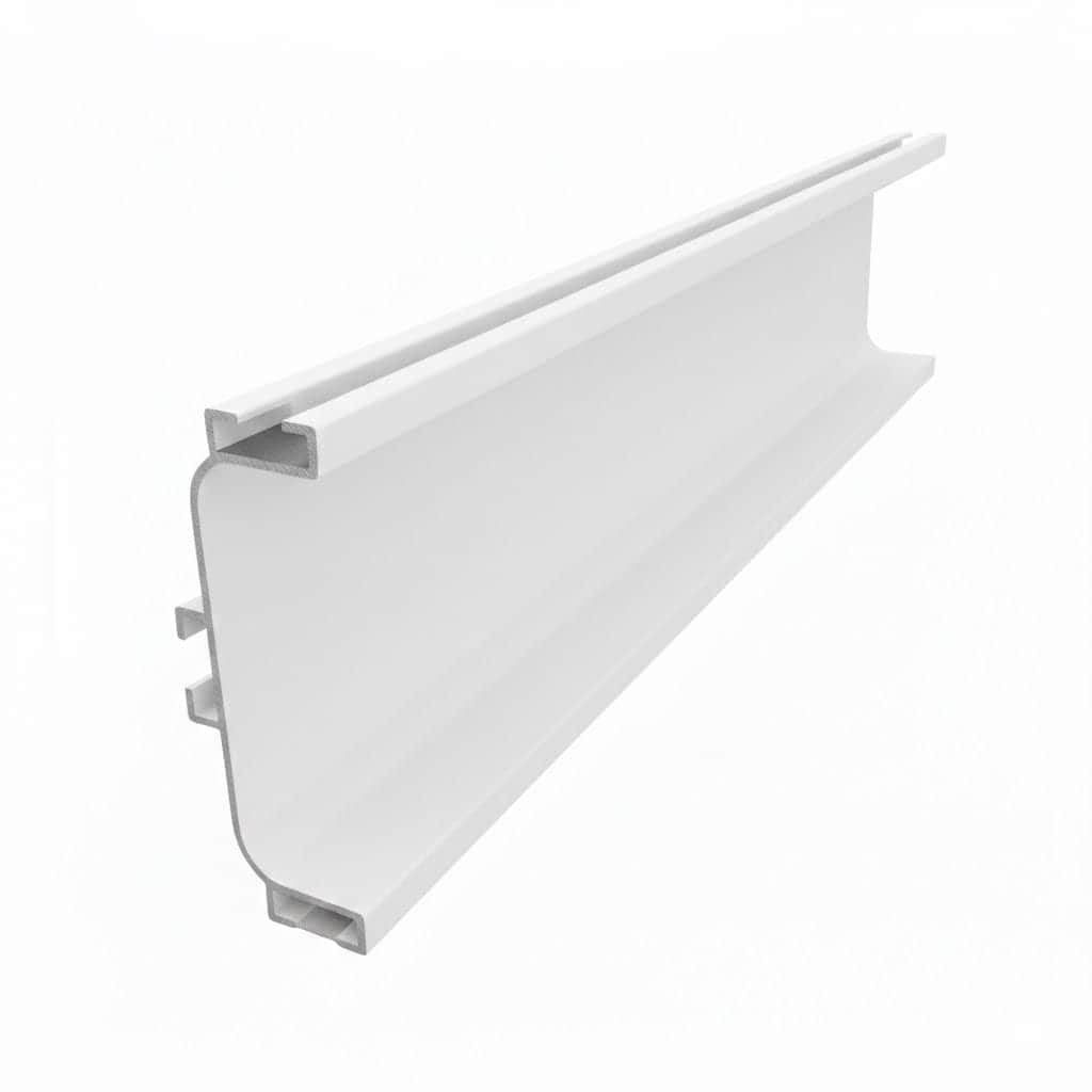 Προφίλ Gola "C"-"U" 72X26Mm Ασπρο (400Cm)