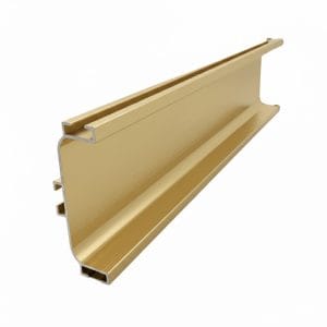 Προφίλ Gola "C"-"U" 76x26mm Χρυσό Ματ (400cm)