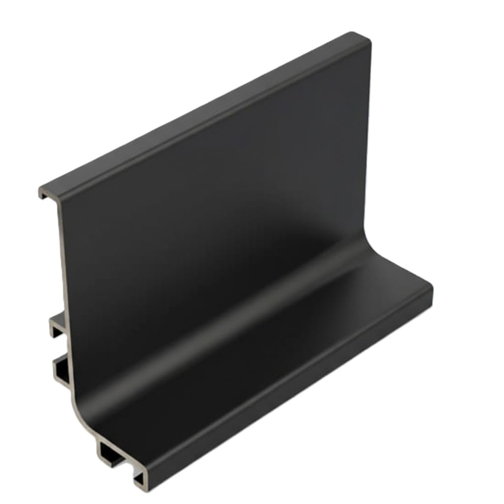 Προφίλ Gola "L"-"J" 57X26Mm Μαύρο Ματ (400Cm)