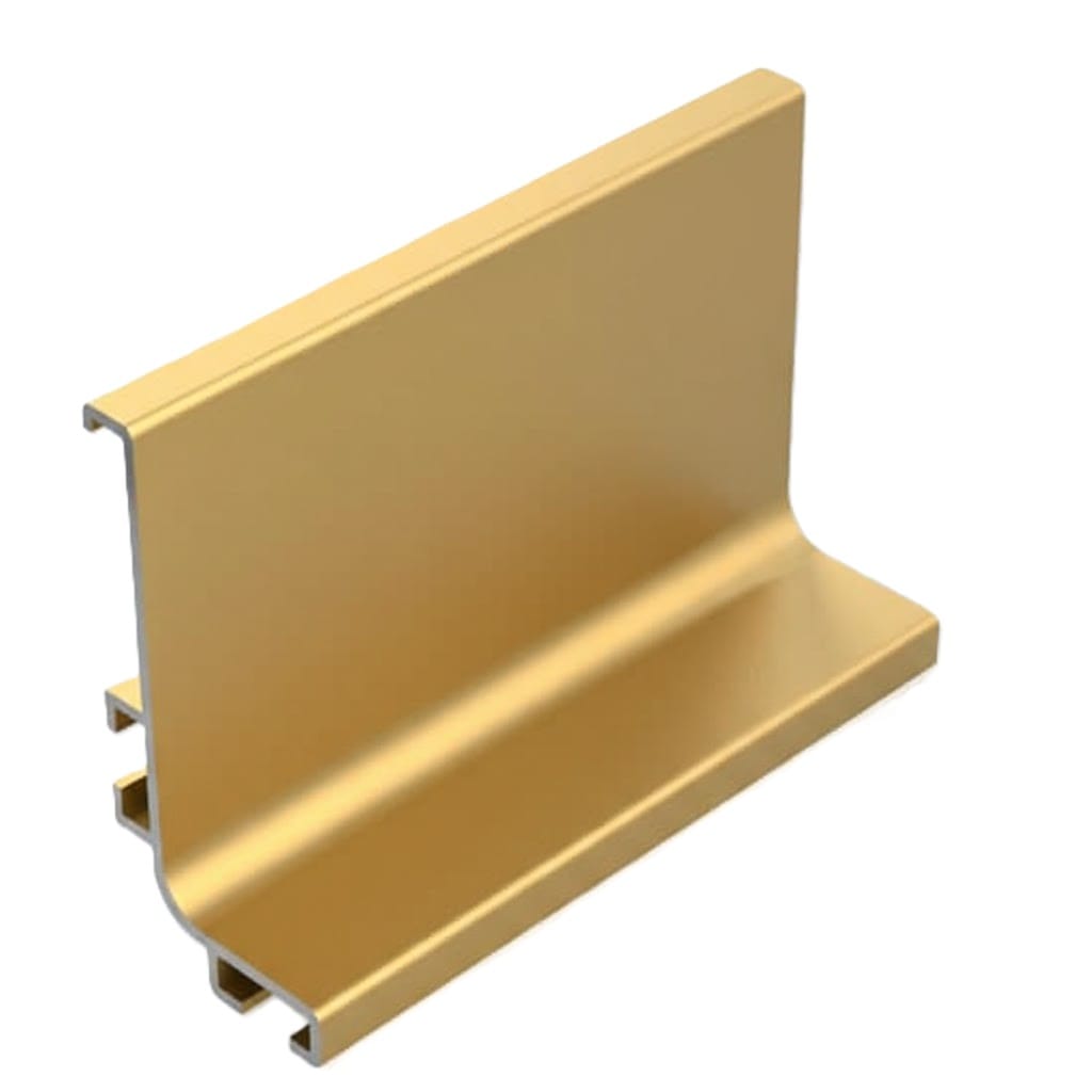 Προφίλ Gola "L"-"J" - 57X26Mm Χρυσό Ματ (400Cm)