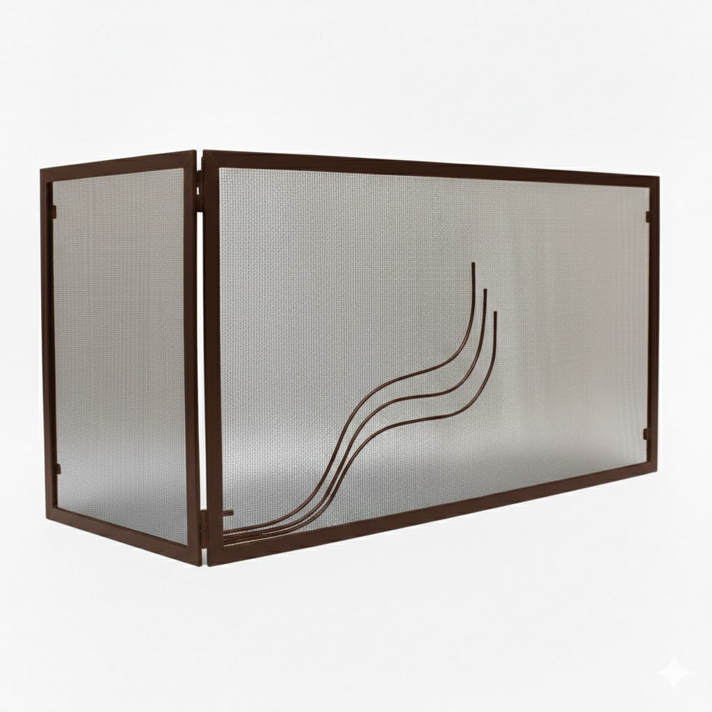 Σίτα Τζακιού Quatro Σχέδιο Φλόγα (2410) Καφέ