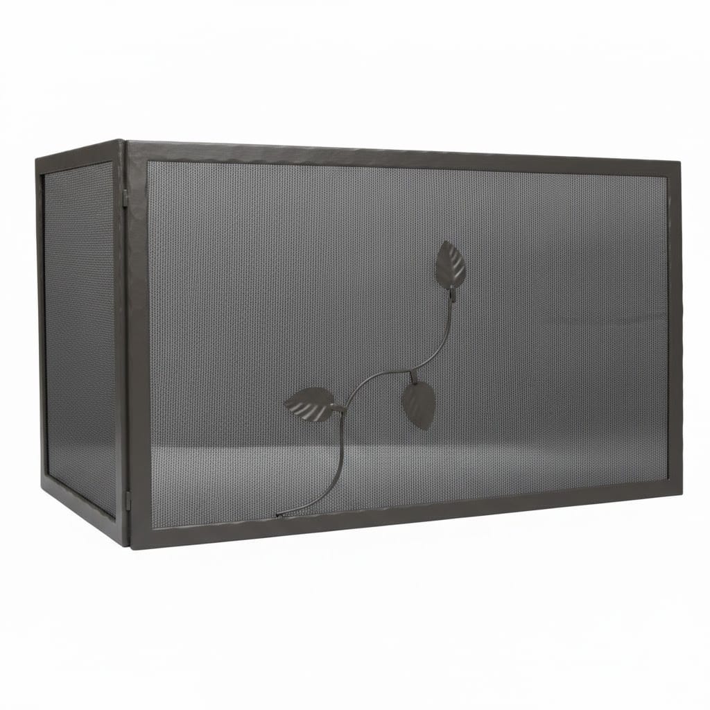 Σίτα Τζακιού Μονόφυλλη Λάμα Κυματιστή Σχέδιο Φύλλα (2520) Σκουριά