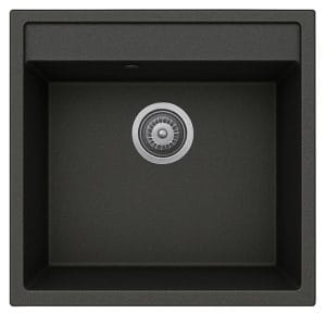 Νεροχύτης Unixton Icarus 50x50cm 1B Metalic Anthracite