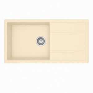 Νεροχύτης Unixton Kronos 100x50cm Cream