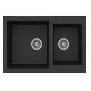 Νεροχύτης Unixton Olympus 85x50cm Black