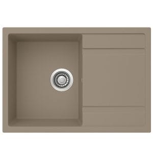 Νεροχύτης Unixton Pan 85x50cm 1B Mocha