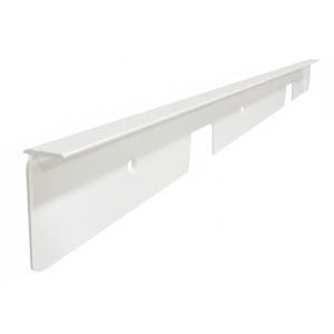 Ενωτικό Πάγκου 4cm Γωνία 80cm Λευκό Ματ R05 KDM