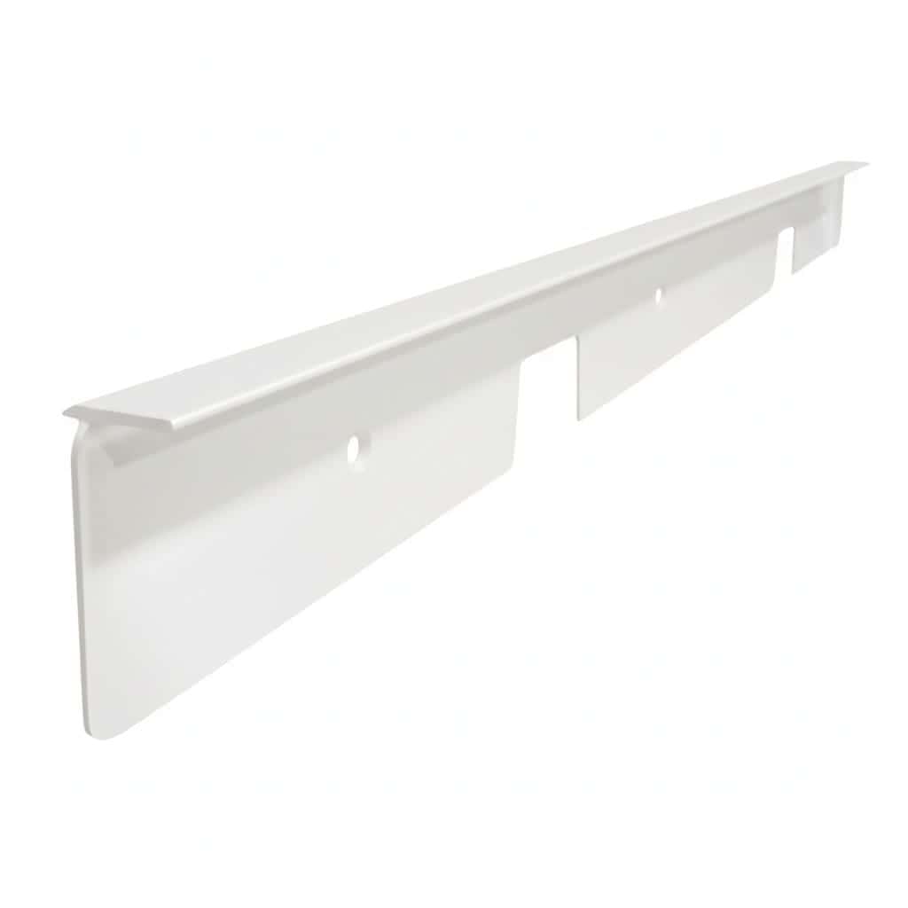 Ενωτικό Πάγκου 4cm Γωνία 80cm Λευκό Ματ R05 KDM