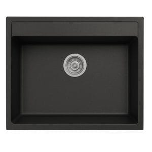 Νεροχύτης Unixton - 60X50Cm 1B Metalic Anthracite