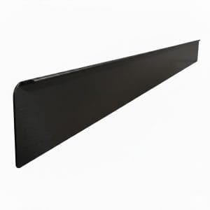 Σόκορο Πάγκου 4cm Κολλητό 80cm Μαύρο Ματ R05 KDM