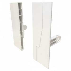 Σύνδεση Μετώπης Εσωτερικό Slimbox 116mm Αρ+Δε Λευκό
