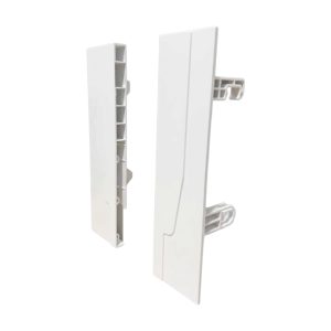 Σύνδεση Μετώπης Εωτερικό Slimbox 167mm Αρ+Δε Λευκό