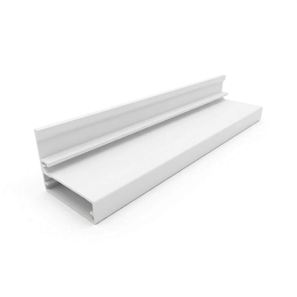 Προφίλ Α325 Λευκό Με Χερούλι (για πορτάκι)