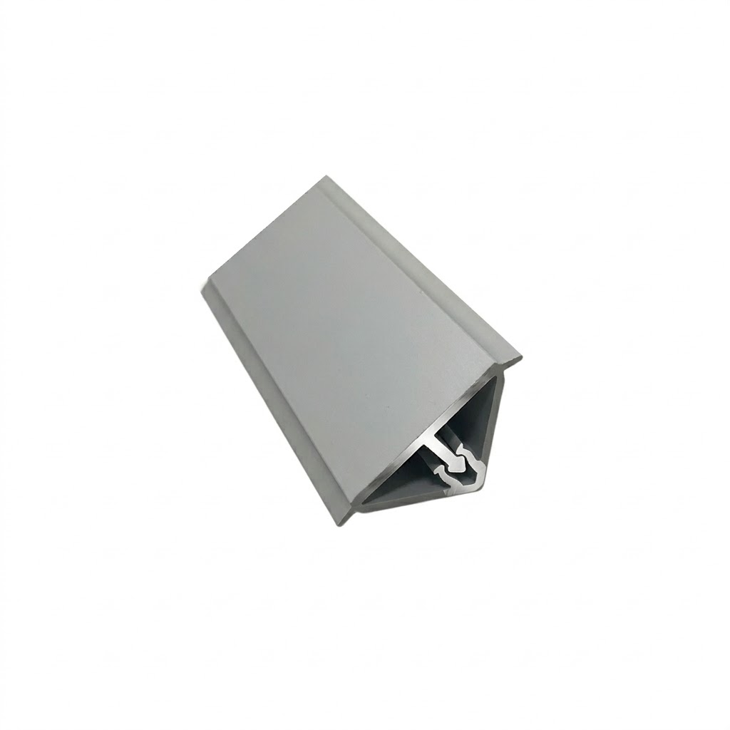 Αρμοκάλυπτρο Αλουμινίου "L ΜΙΚΡΟ" Νίκελ Ματ (400cm)