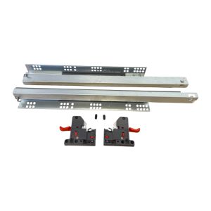 Κρυφός Οδηγός KDM 100% 500mm με φρένο με CLIPS (621CH-19mm)